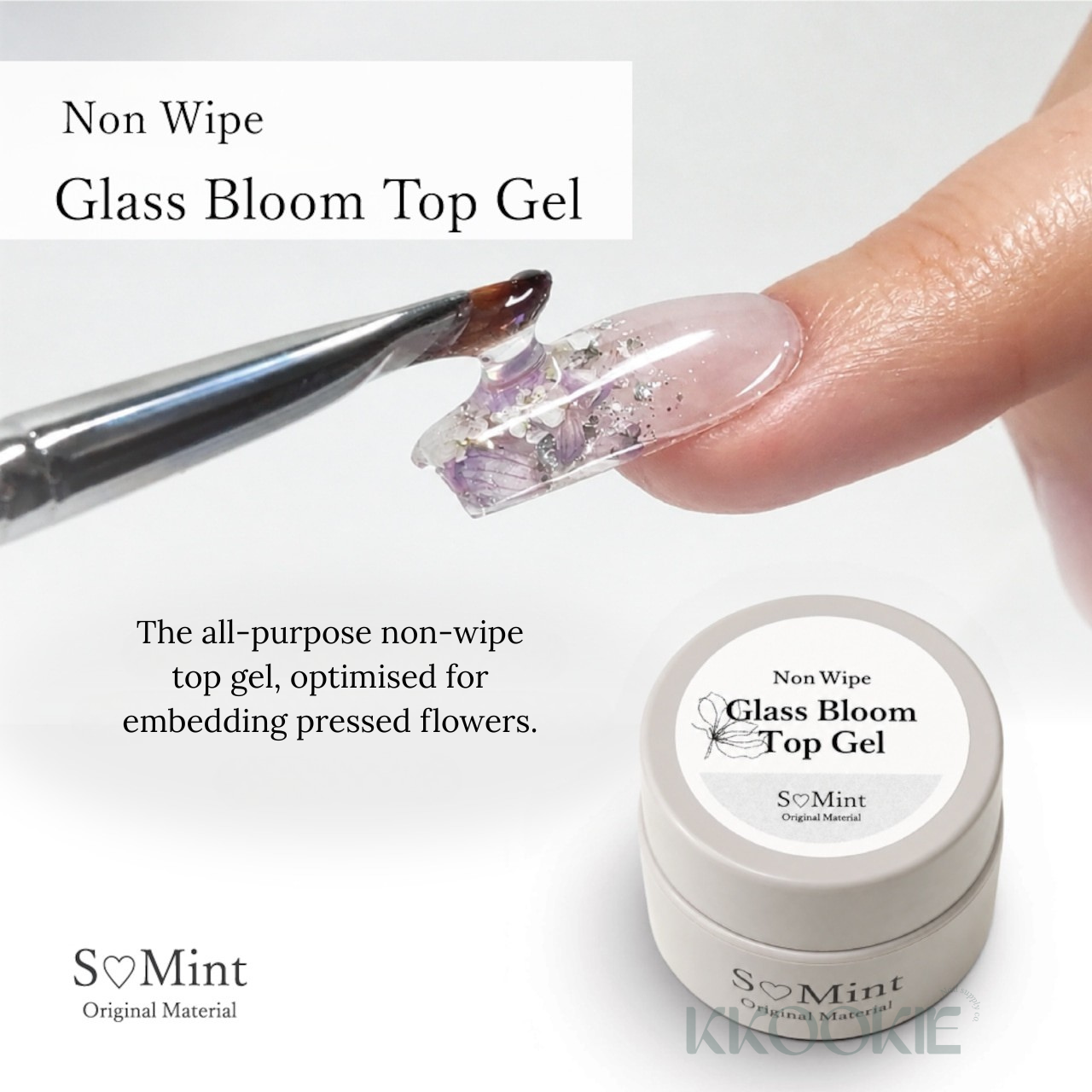 S Mint - Non Wipe Glass Bloom Top Gel 5g