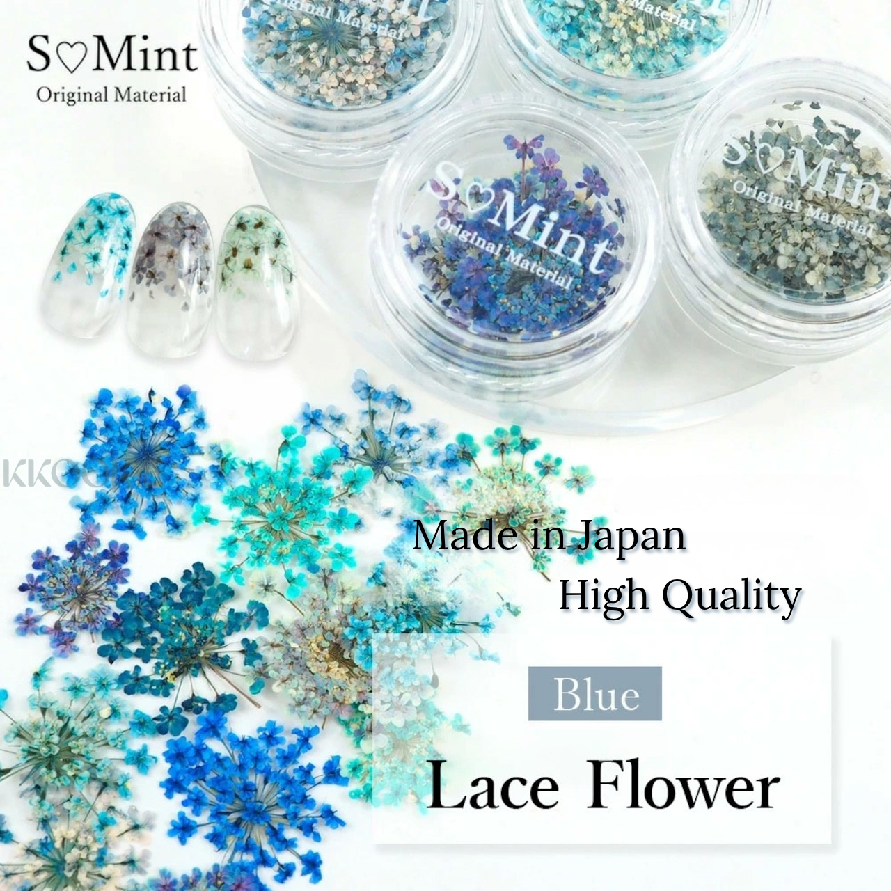 S Mint - Lace Flower -Blue- (13 colours)