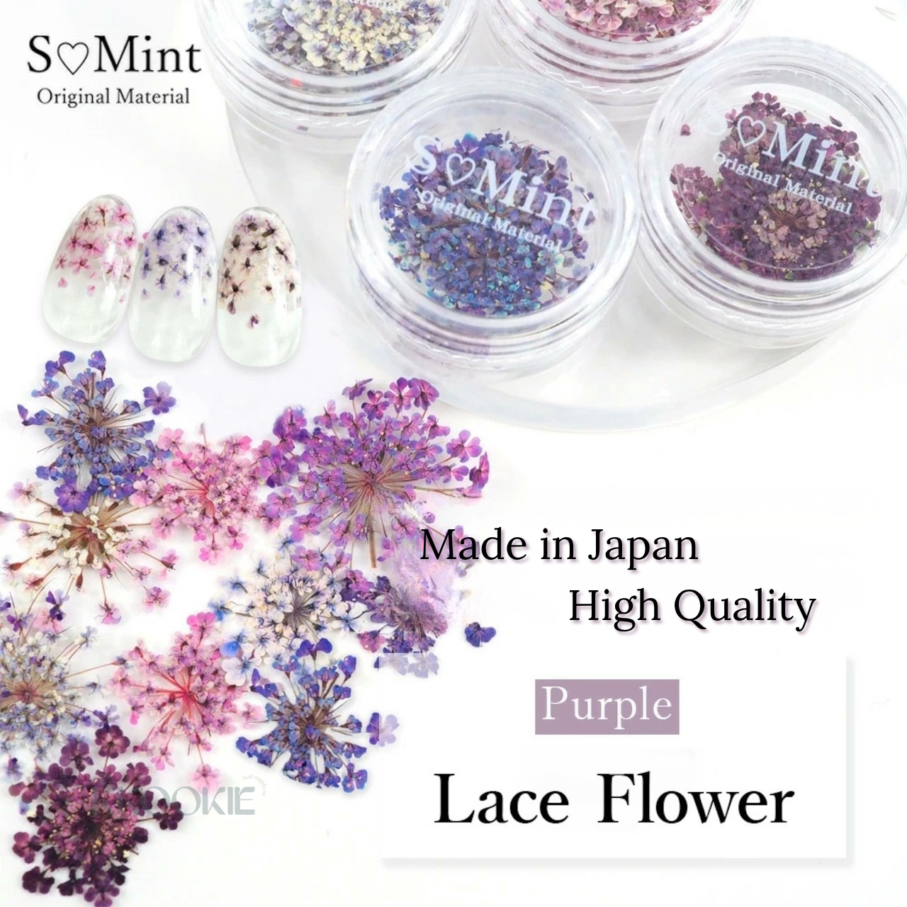 S Mint - Lace Flower -Purple- (10 colours)