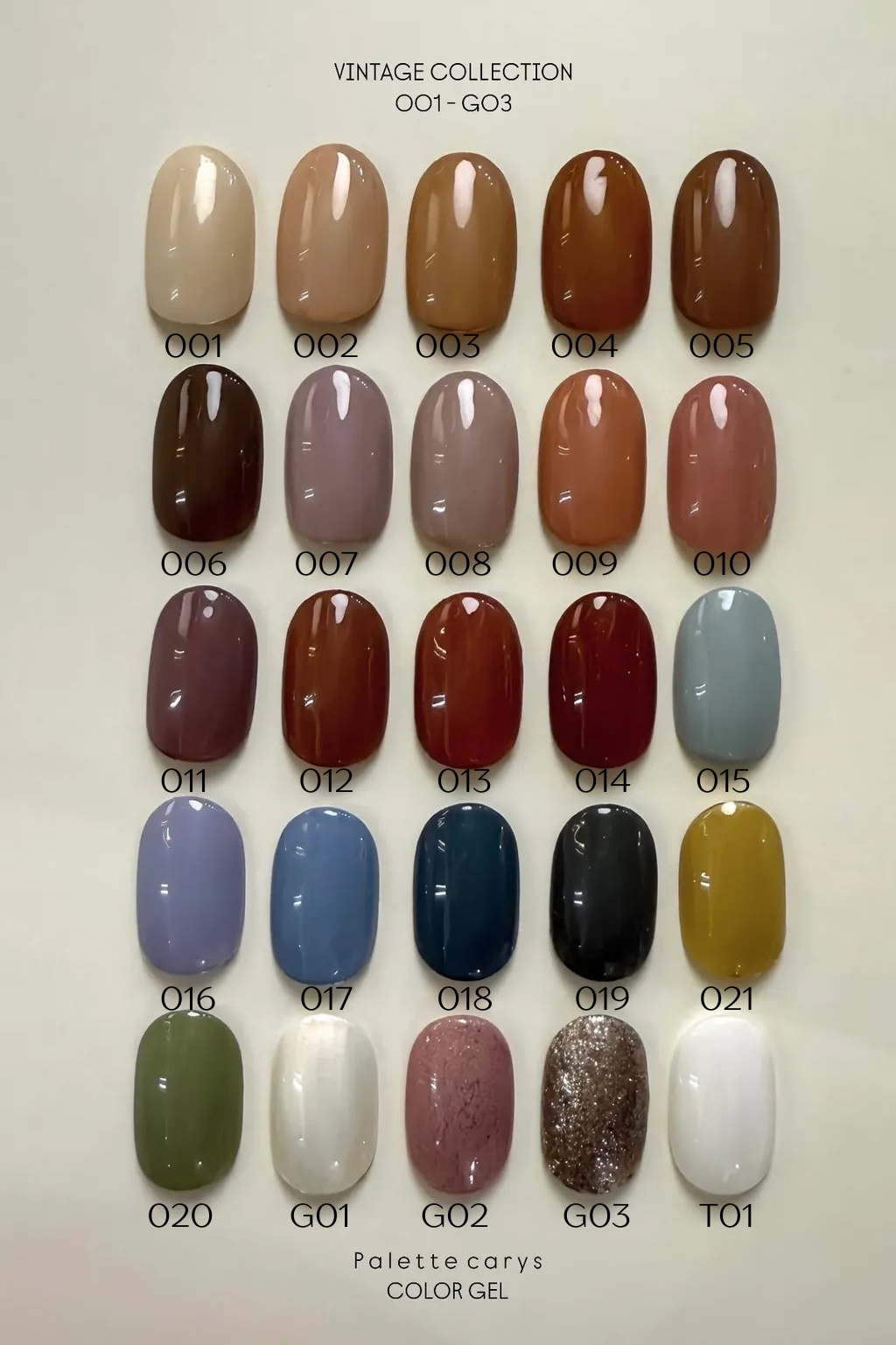 Palette Carys - Vintage Collection