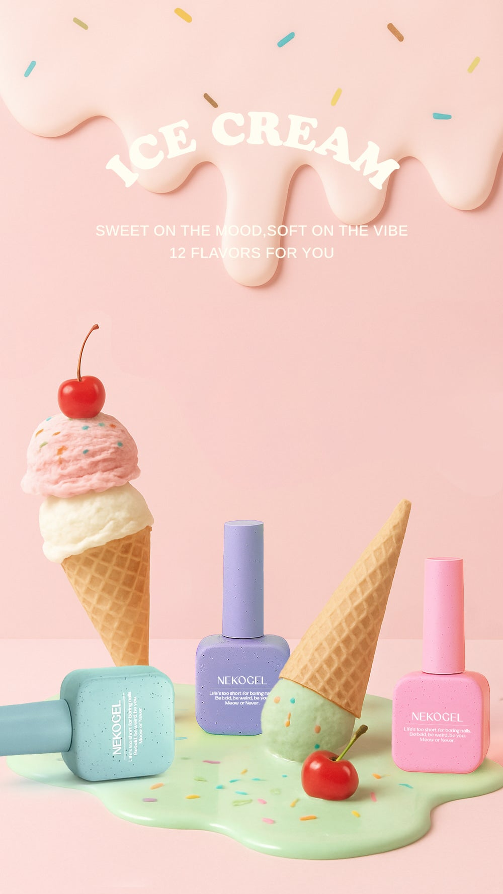 NEKOGEL - ICE CREAM (Individuals/Full set)