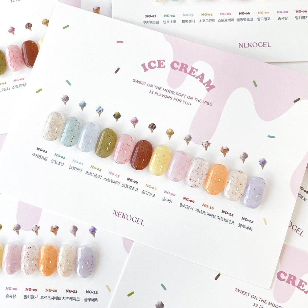 NEKOGEL - ICE CREAM (Individuals/Full set)