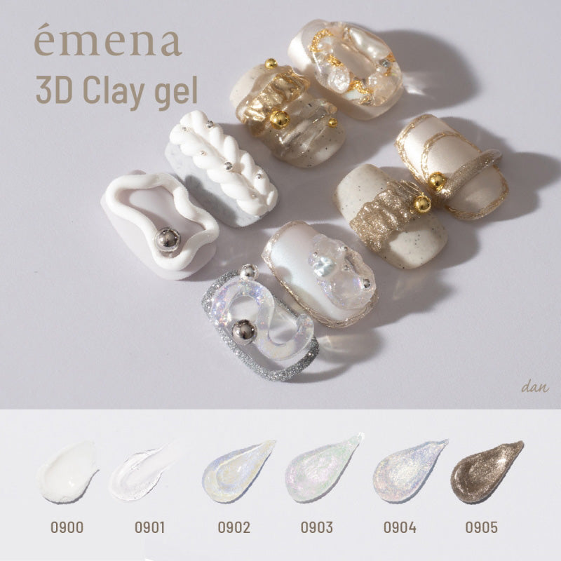 emena - 3D Clay Gel (7 Colours)