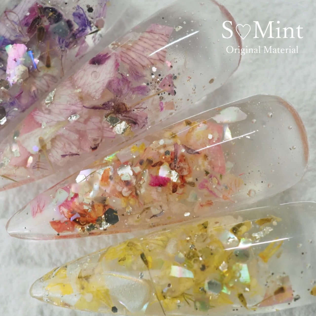 S Mint - Mix Flower Flat series 7 (6 colours)