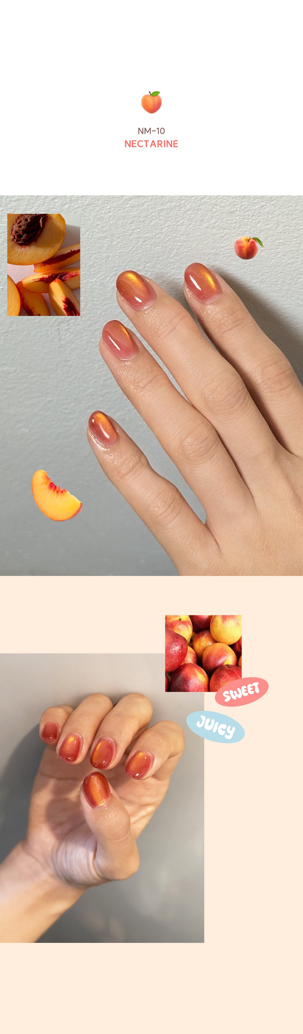 NEKOGEL - JUICY FRUIT (Individuals/Full set)