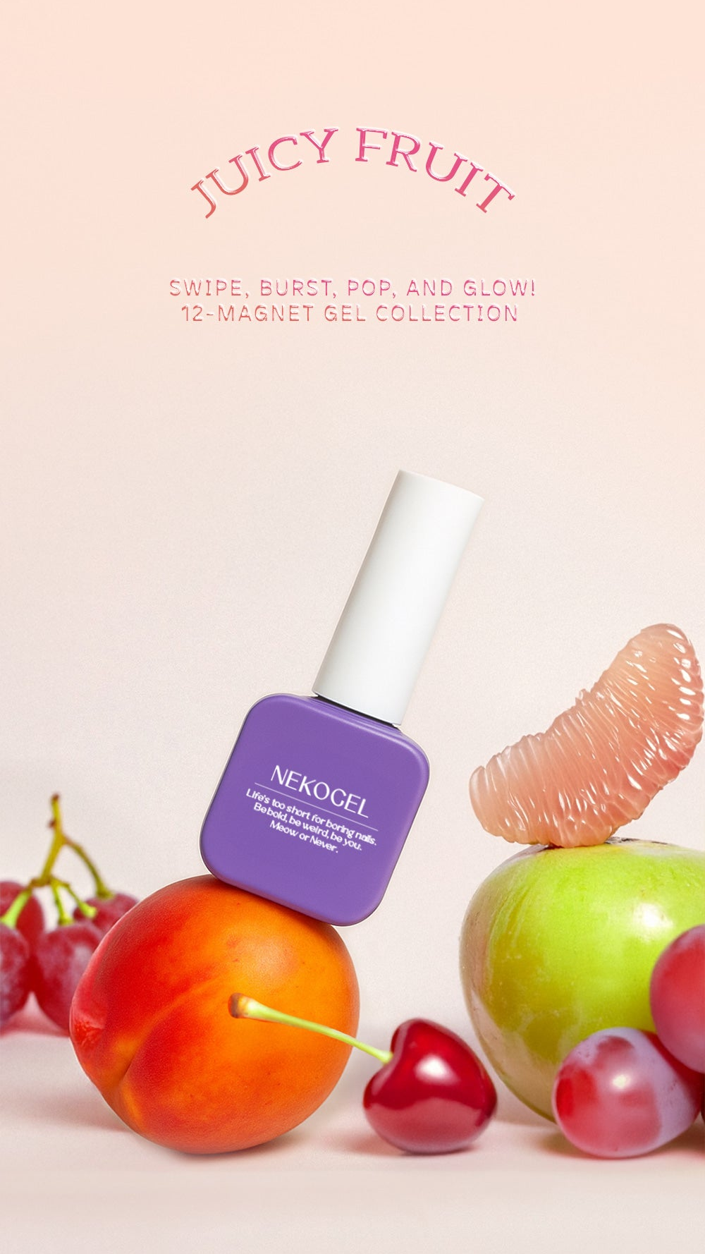 NEKOGEL - JUICY FRUIT (Individuals/Full set)