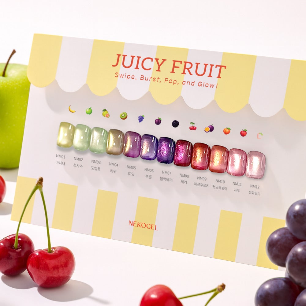 NEKOGEL - JUICY FRUIT (Individuals/Full set)