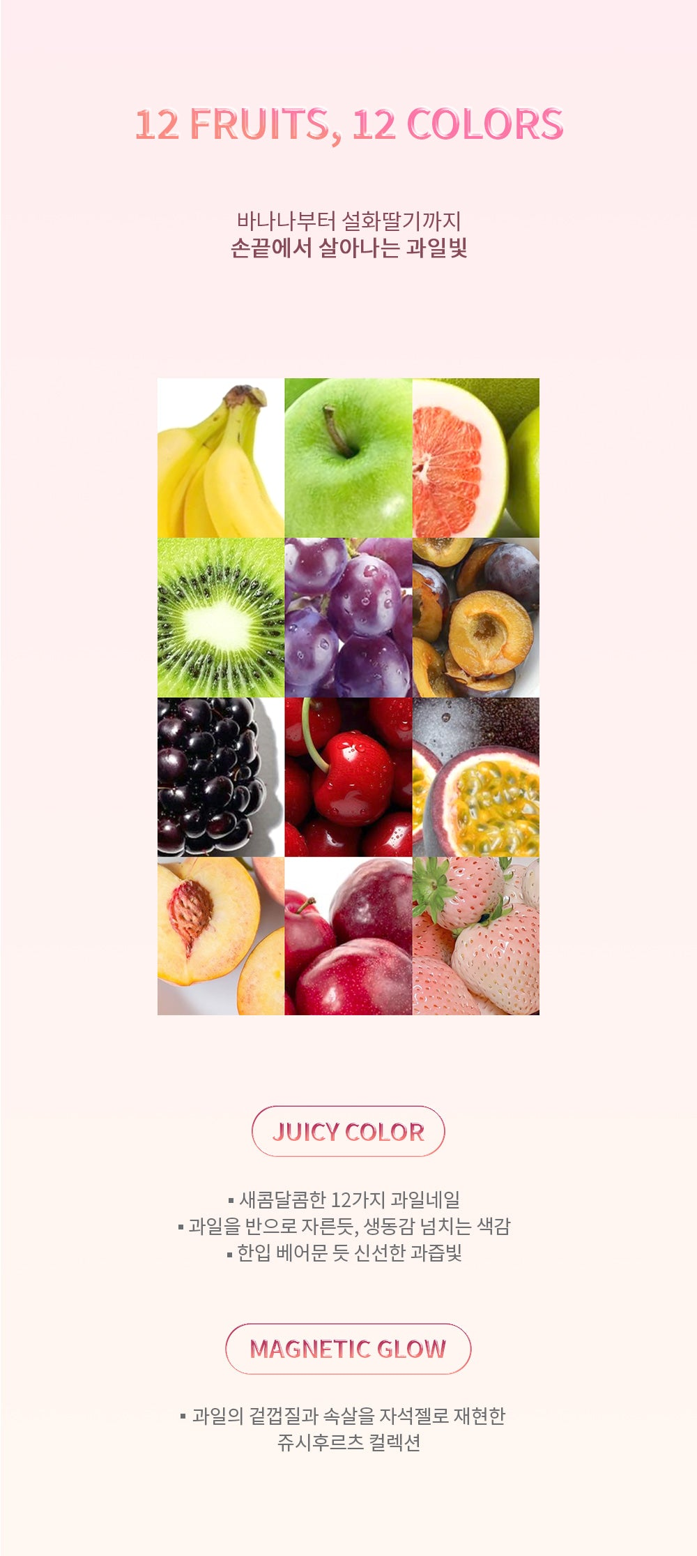 NEKOGEL - JUICY FRUIT (Individuals/Full set)