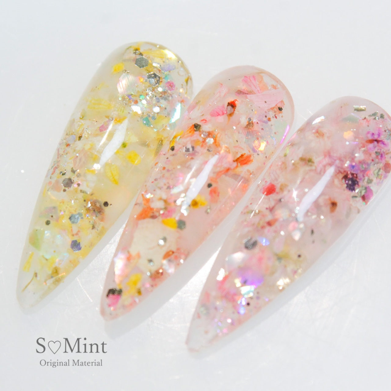 S Mint - Mix Flower Flat series 7 (6 colours)