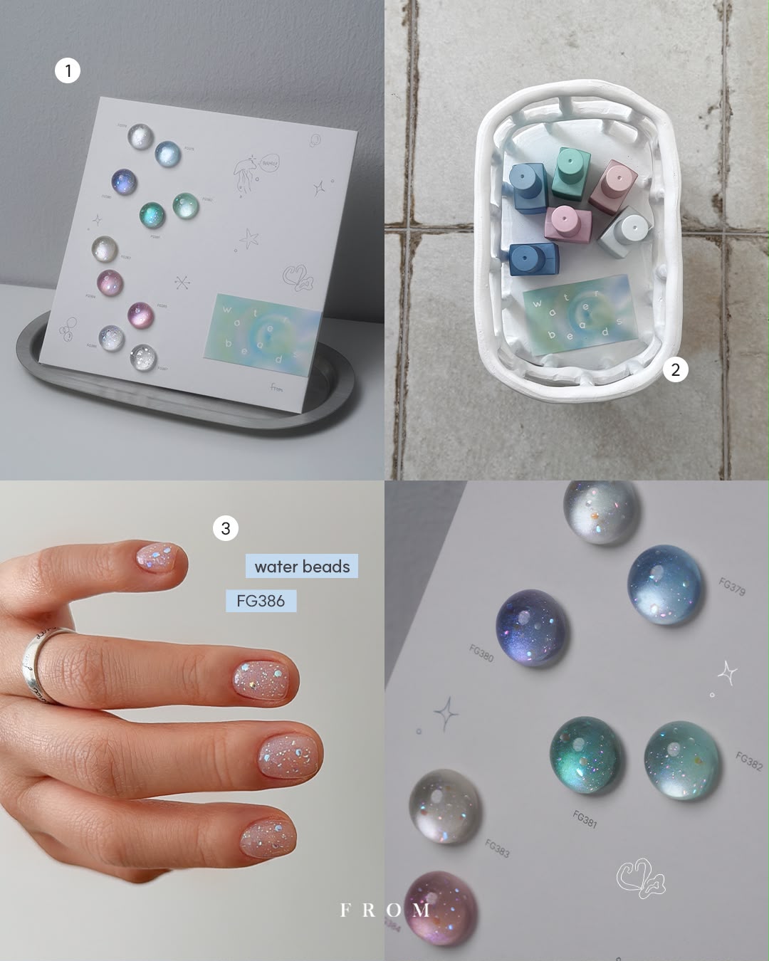 FROM THE NAIL - Water Beads Collection