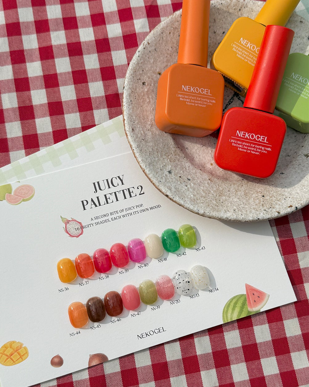 NEKOGEL - JUICY PALETTE 2