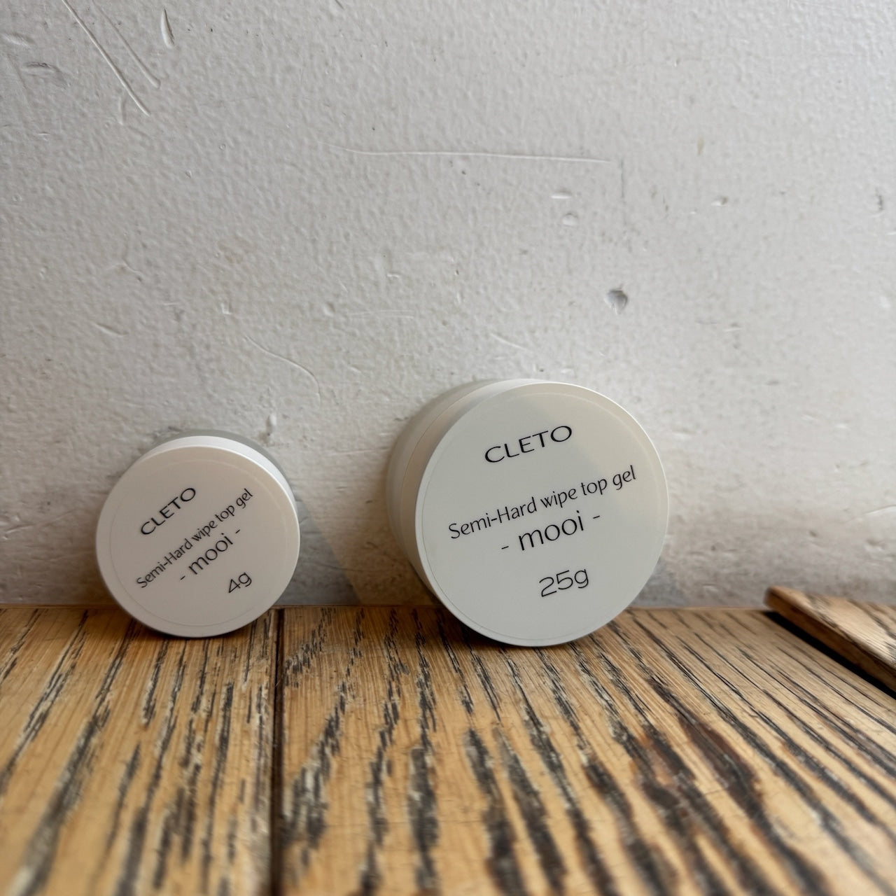 CLETO - Semi-Hard Wipe Top Gel -mooi-