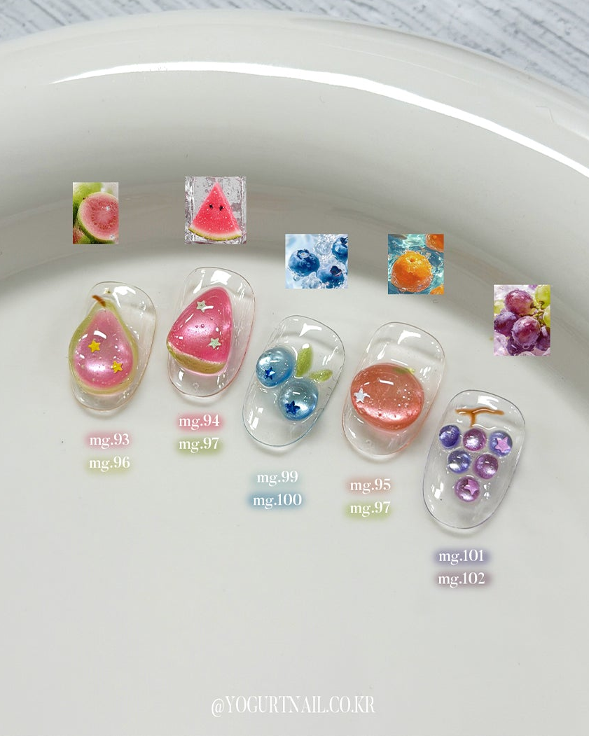 Yogurtnail Kr. - Fruits Magnet Collection