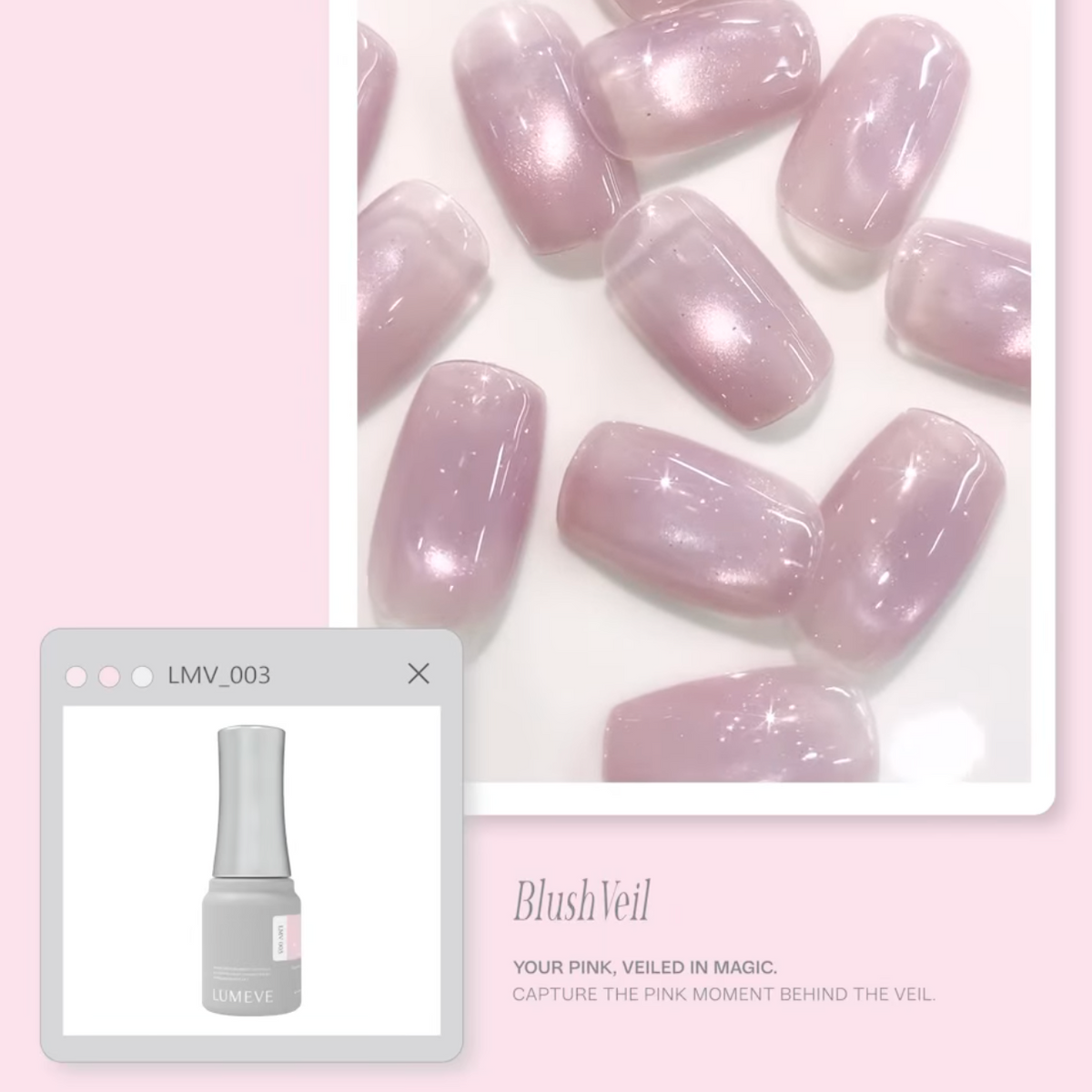 IZEMI - Blush Veil Collection
