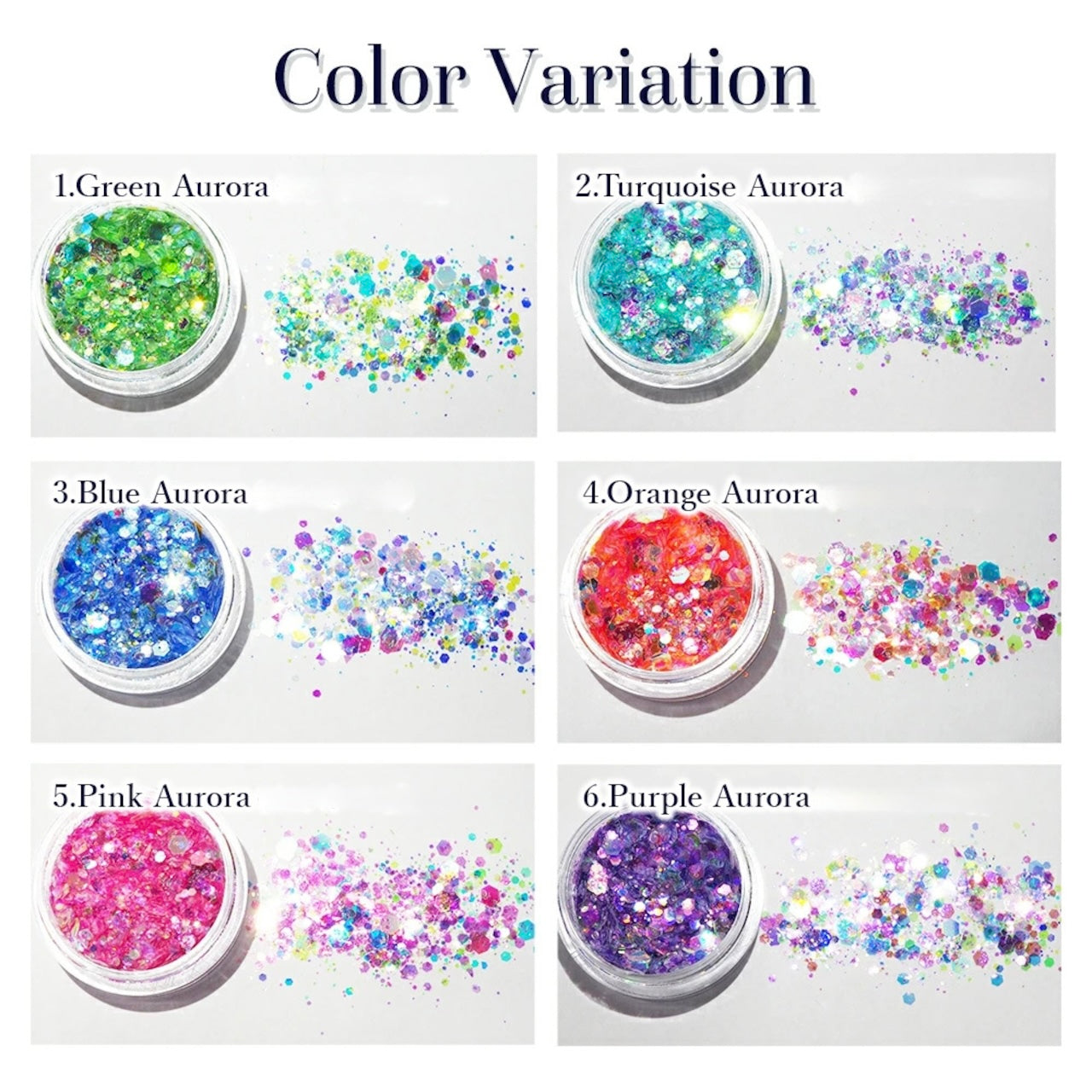 S Mint - Aurora Hologram - Twinkle series (10 colours)