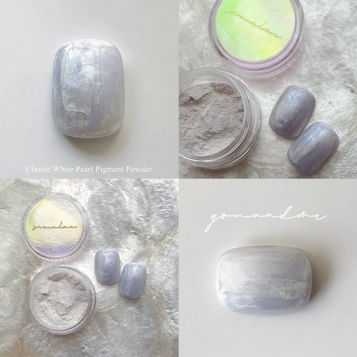 youandme - Classic White Pearl Pigment Powder