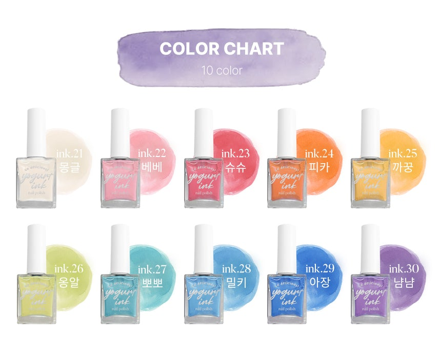 Yogurtnail Kr. - Baby Boo Ink Collection