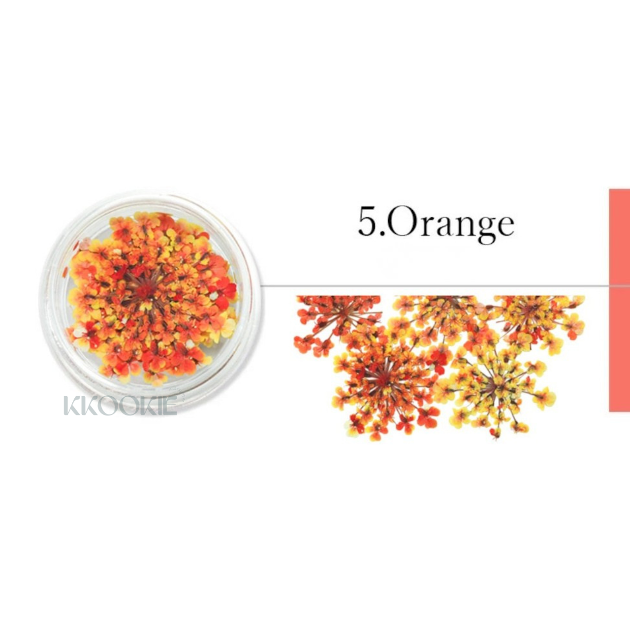 S Mint - Lace Flower -Orange- (14 colours)
