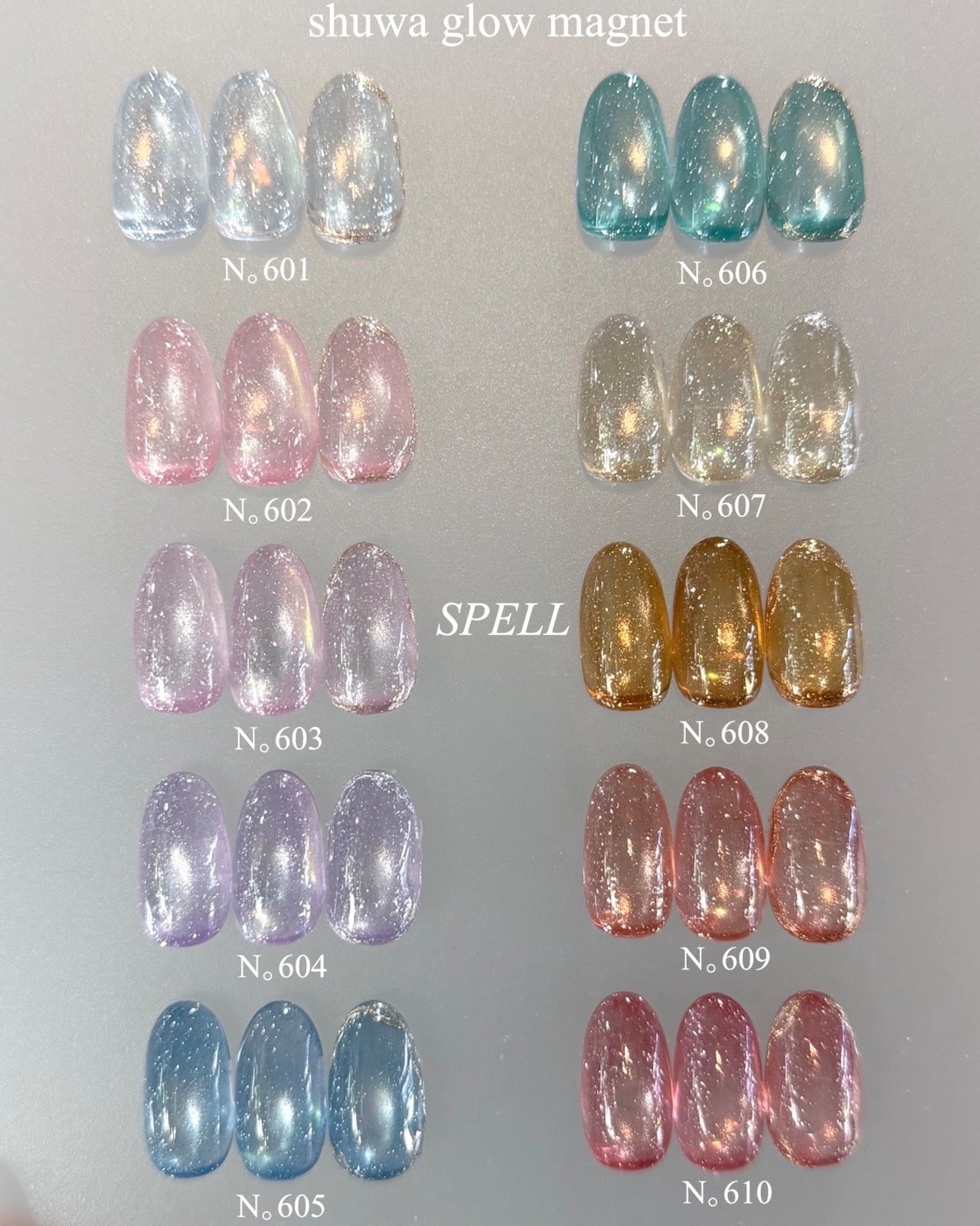 UNDERSPELL - Shuwa Glow Magnet Collection (10 colours)
