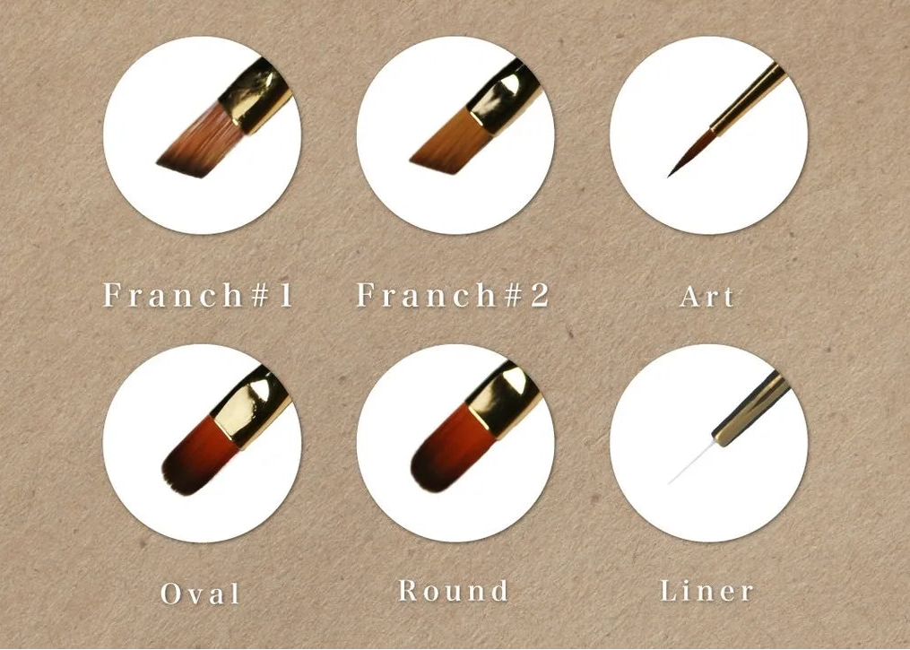 Palette Carys x ARTiS di Voce - Gel Brushes (6 Types)