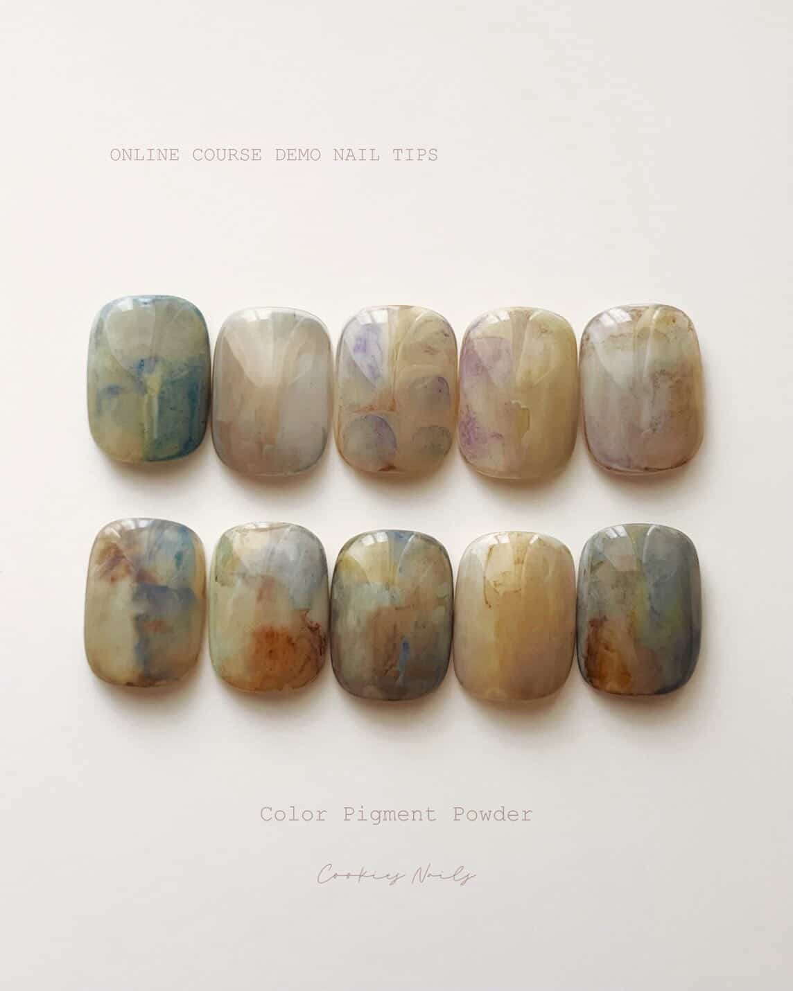 perukā - Online Course | Colour Pigment Powders & Gel Art Nuance