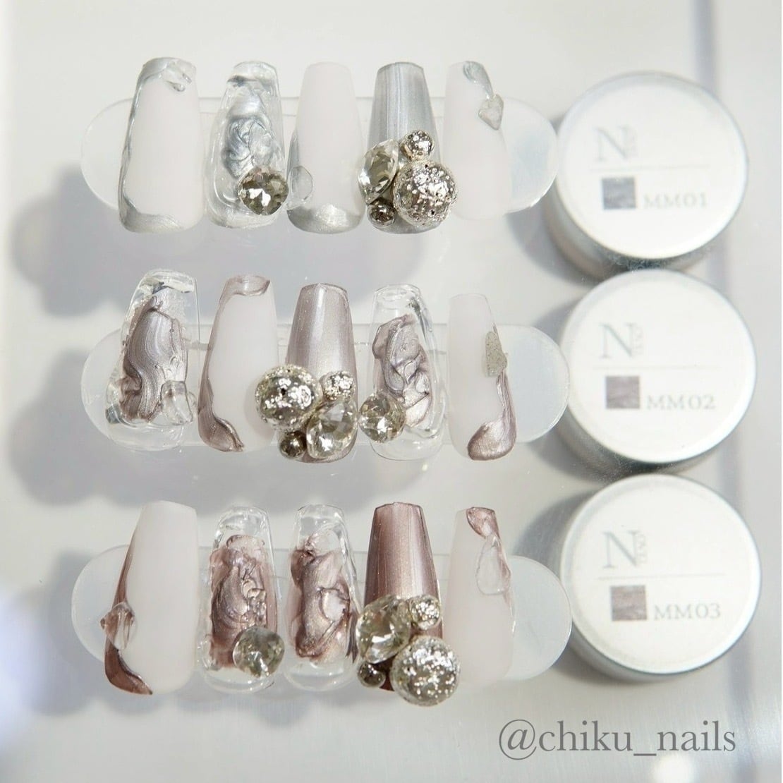 Atelier Novel - Metallic molding (3 Colours)