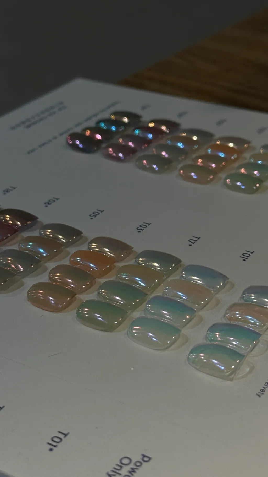Palette Carys - Elf Ice Chrome Powders (4 colours)