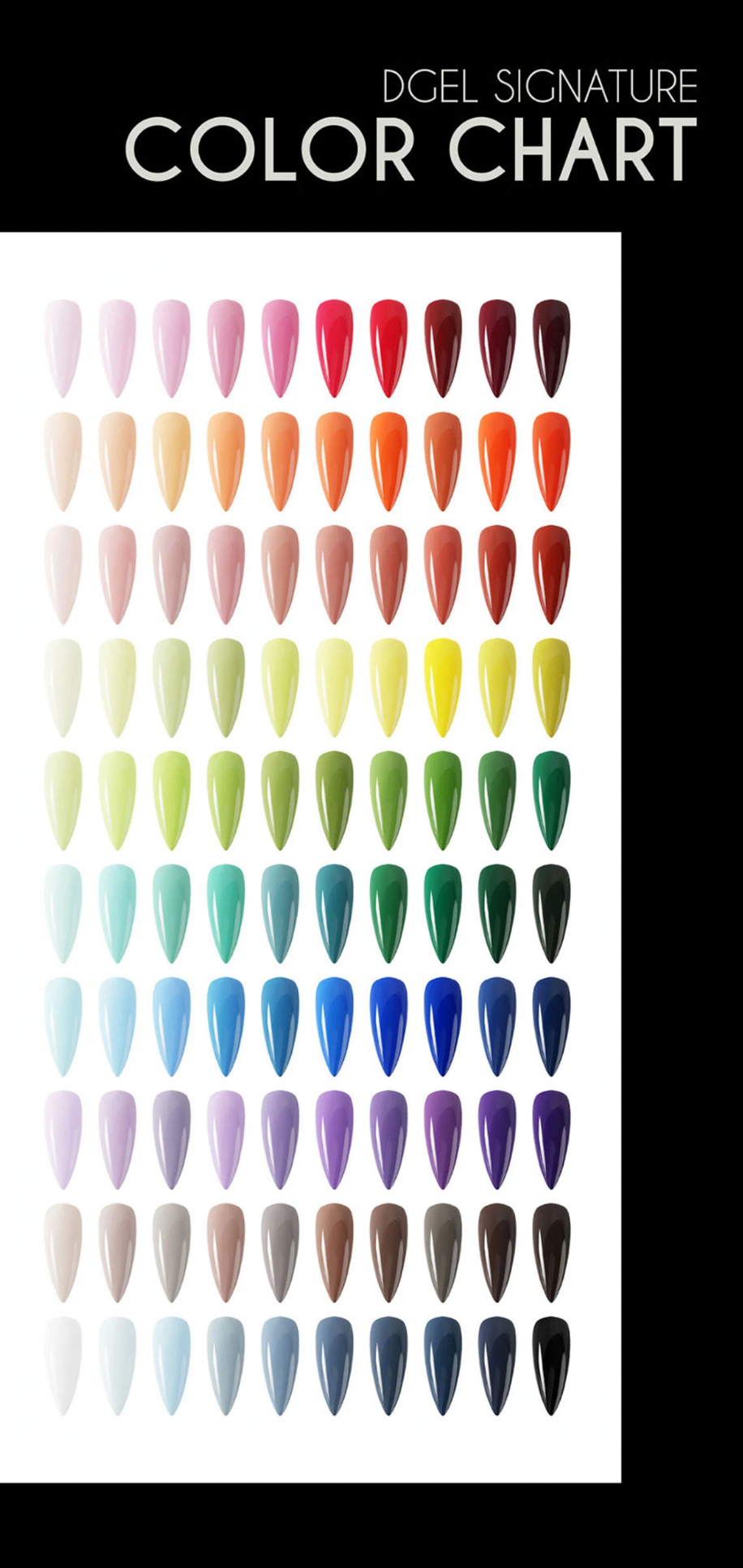 Dgel Signature 100 Colours Full set