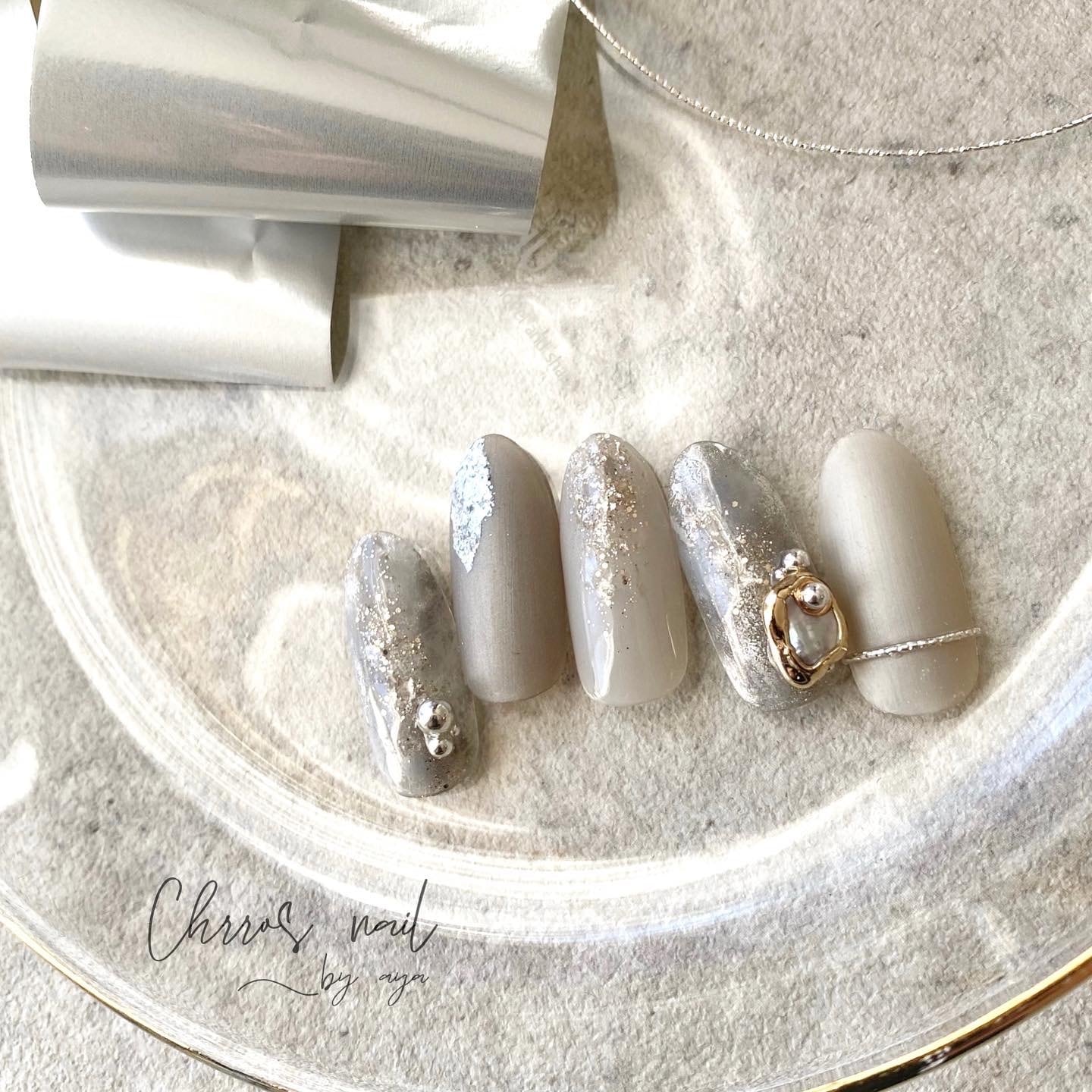 Atelier Novel - Matte Silver Foil F639