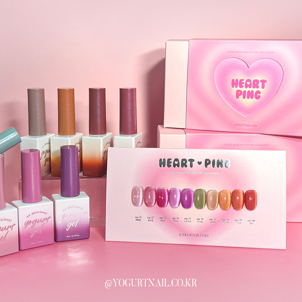 Yogurtnail Kr. - Heart Ping Collection (Individuals/Full set)