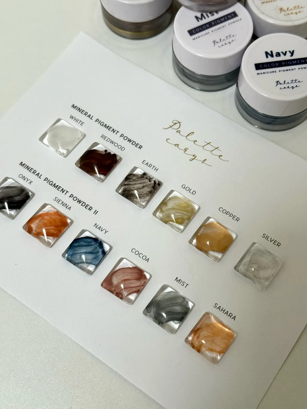 Palette Carys - Mineral Pigment Powder II