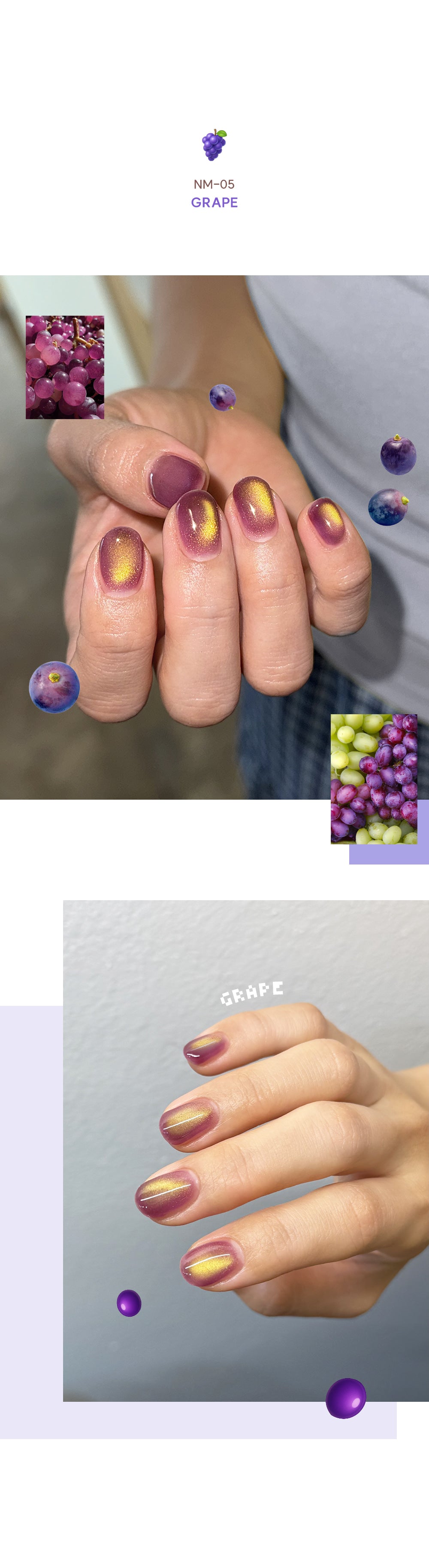 NEKOGEL - JUICY FRUIT (Individuals/Full set)