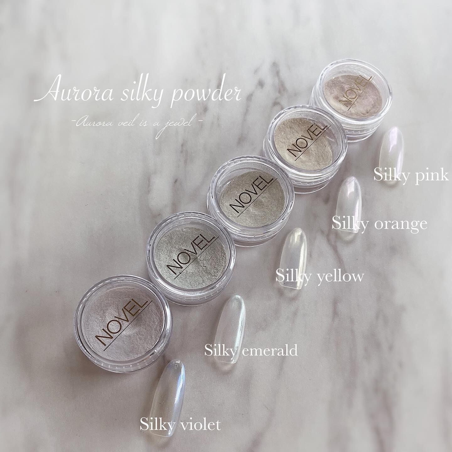 Atelier Novel - Aurora Silky Powder Set of 5