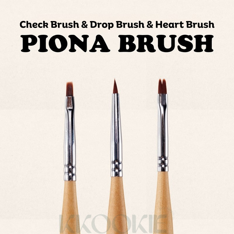 MAYO - Piona Brush (Check/ Heart/ Drop)