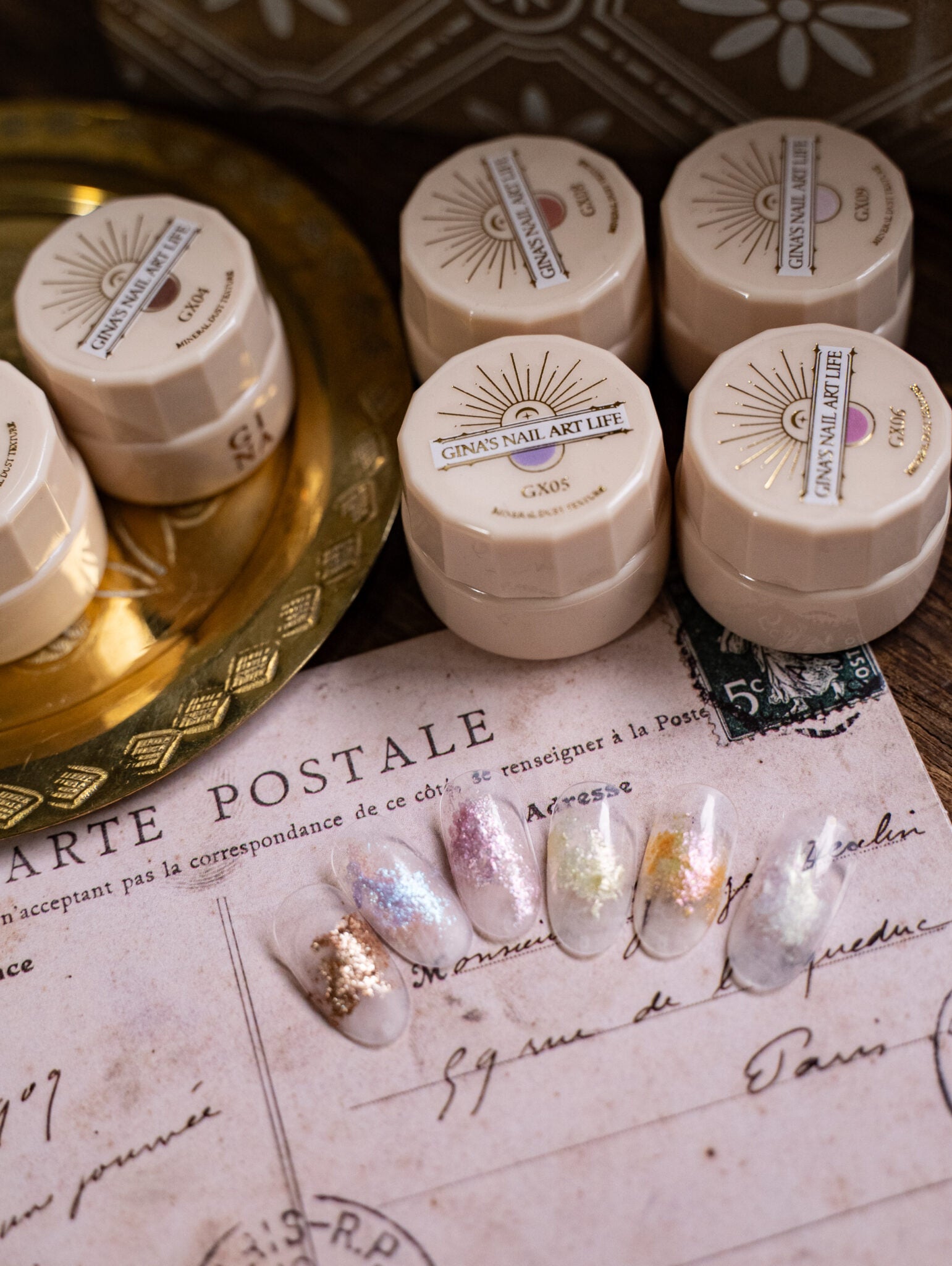 Gina - Mineral Dust Textured Gel  (5 colours)