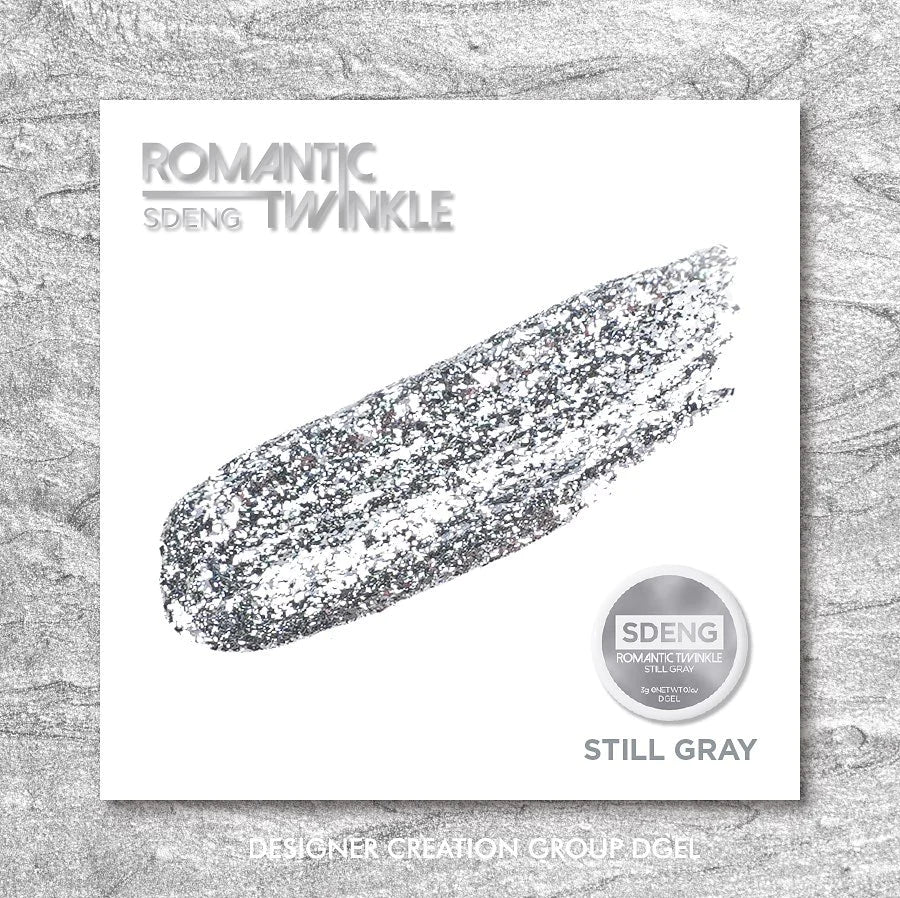 Dgel - Romantic Twinkle Metallic Glitter Foil Set