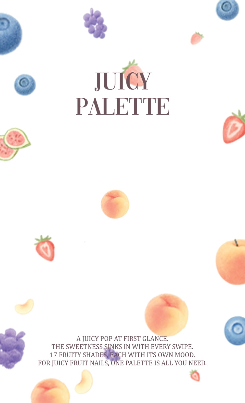 NEKOGEL - JUICY PALETTE (Individuals/Full set)