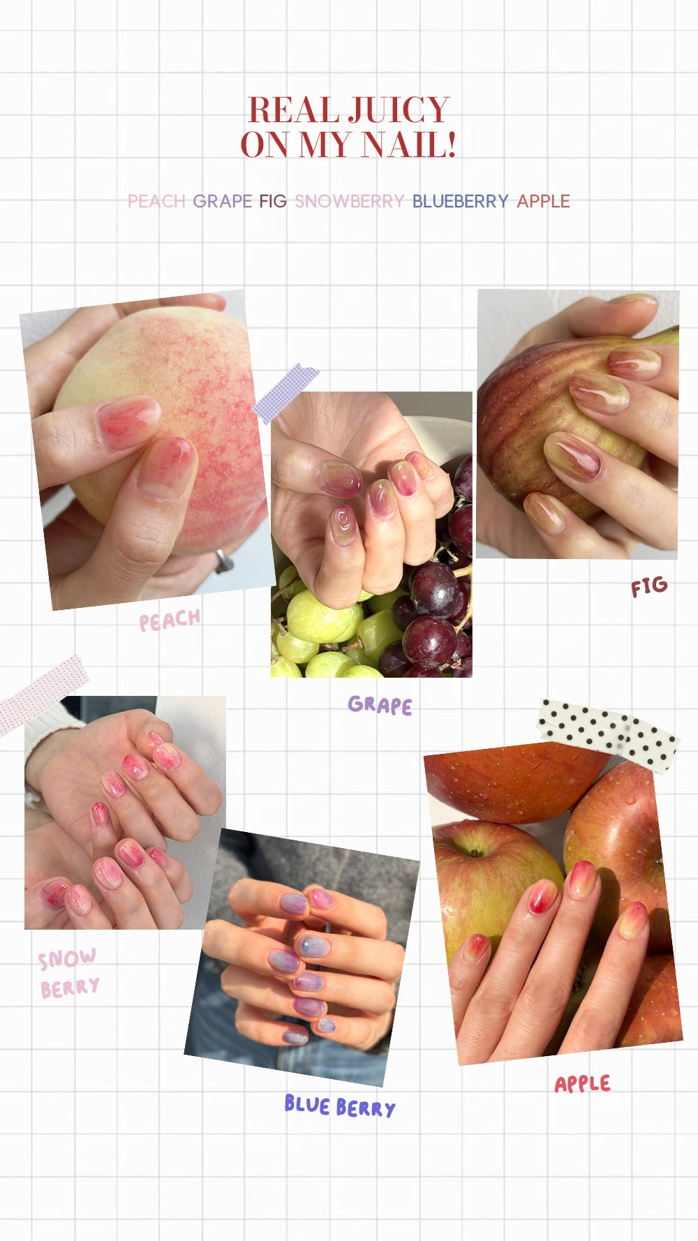 NEKOGEL - JUICY PALETTE (Individuals/Full set)