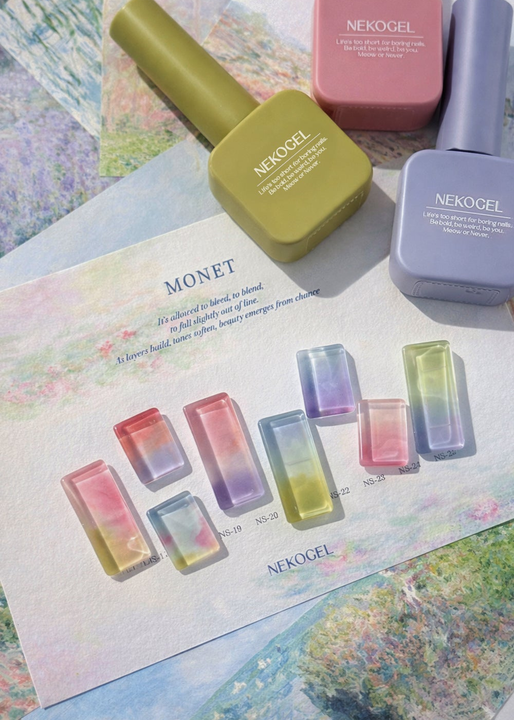 NEKOGEL - MONET (Individuals/Full set)