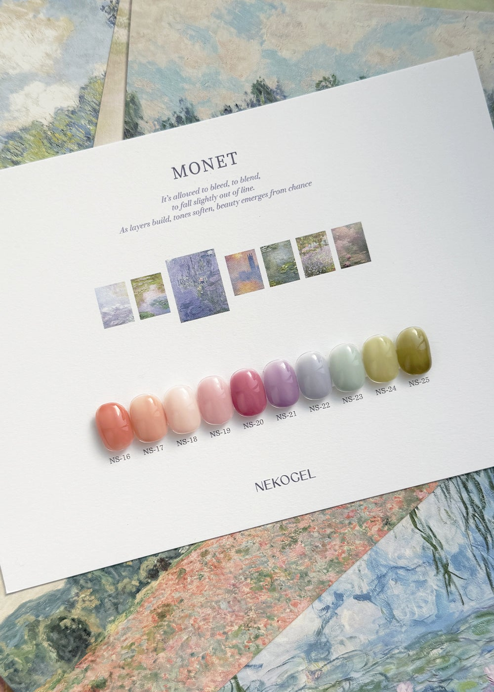 NEKOGEL - MONET (Individuals/Full set)
