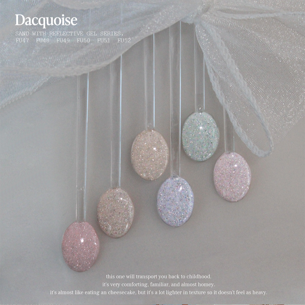 FROM THE NAIL - Dacquoise Sand & Reflective Gel Collection