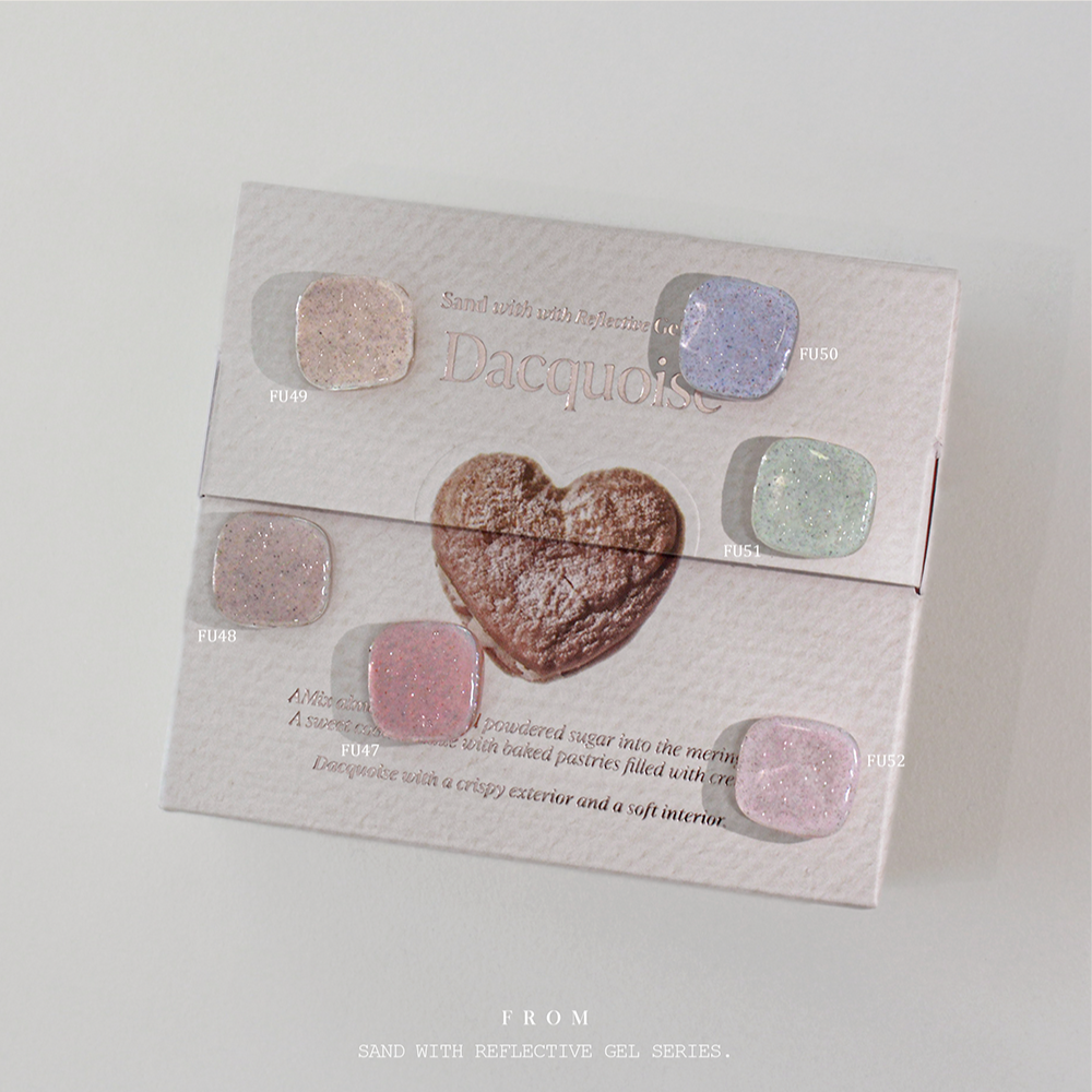 FROM THE NAIL - Dacquoise Sand & Reflective Gel Collection