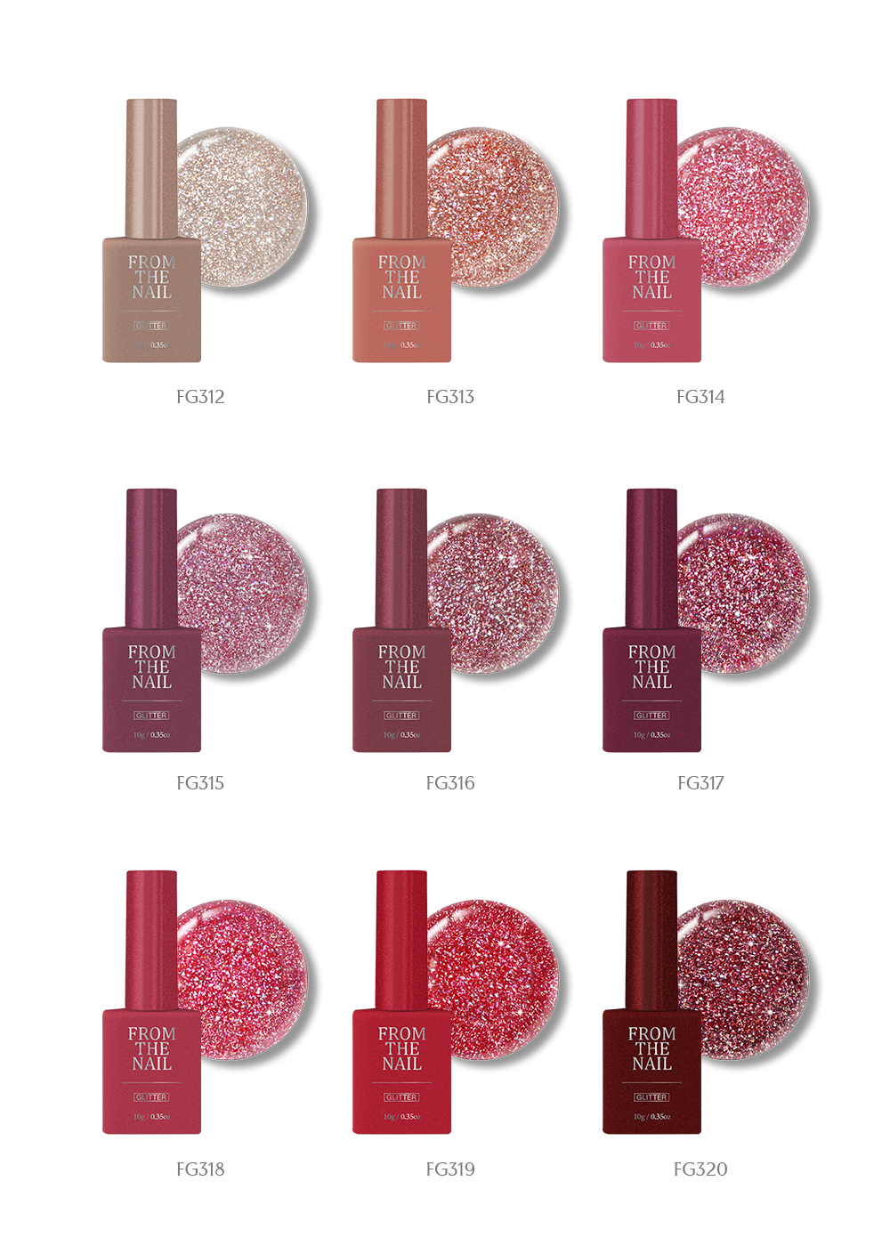 FROM THE NAIL - CRIMSON STUD Collection (Individuals/Full set)