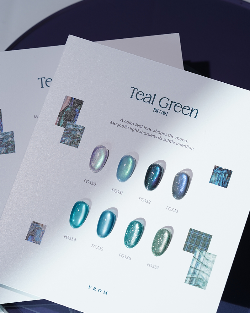 FROM THE NAIL - TEAL GREEN Collection (Individuals/Full set)