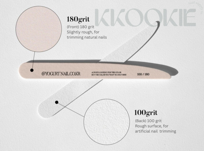 Yogurtnail Kr. - Wood File (180/100)