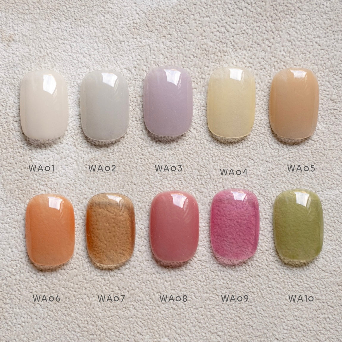 Gina - Watercolour Base Gel (10 colours)