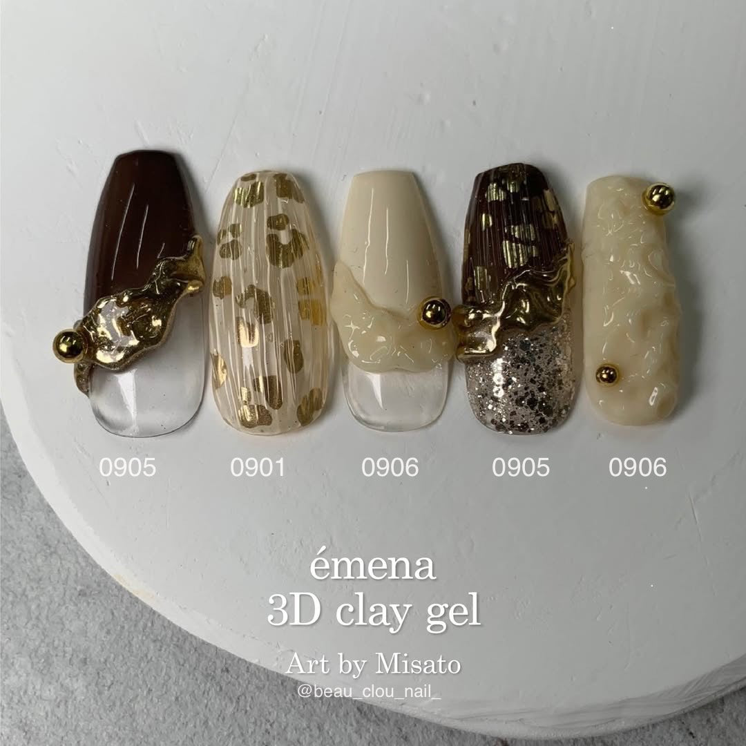 émena - 3D Clay Gel (7 types)
