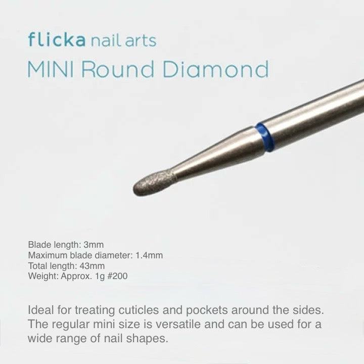 flicka nail arts - Sanding band / Drill Bits (6 types)