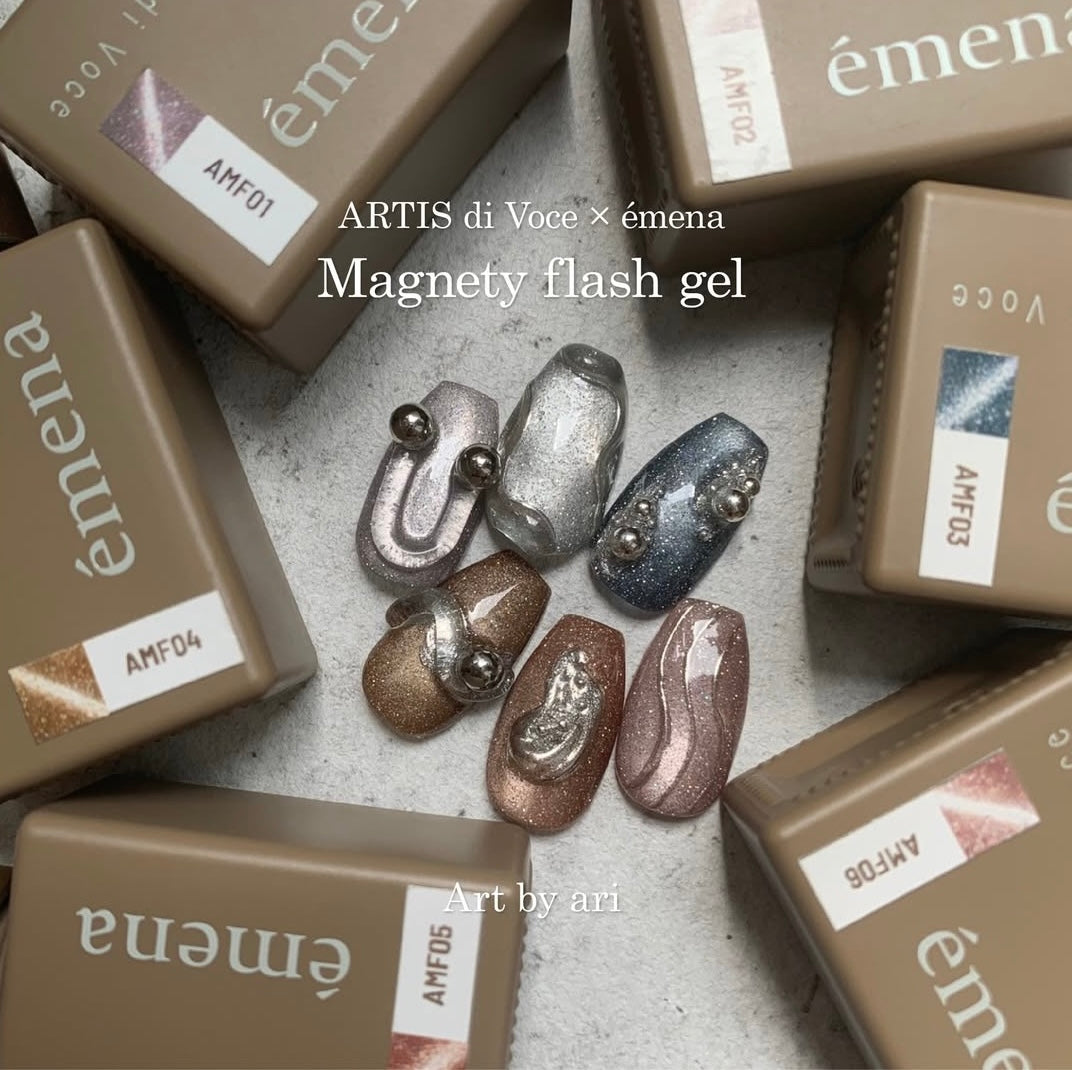 émena - ARTiS di Voce x émena Magnety Flash Gel (AMF01 - AMF06)