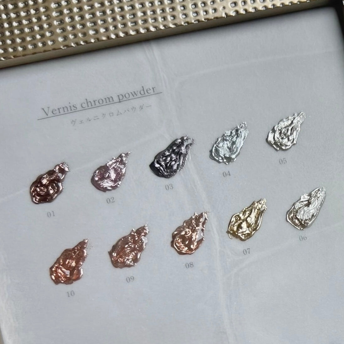 Atelier Novel - Vernis Chrome Powder (10 types)